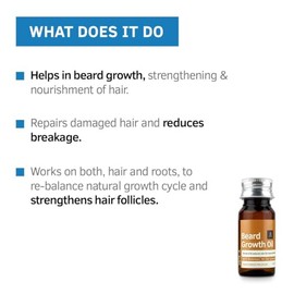 Glamorous Hub - Ustraa Aceite crecimiento de la barba - 35 ml