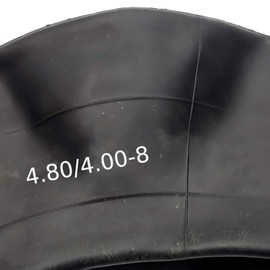 Pack Of 2 Trailer Inner Tubes 8 Inch 8'' 4.80/4.00-8 8 Inch Wheel 480-8, 400-8, 3.50/4.00-8 Straight Valve
