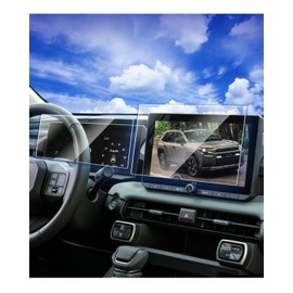 Only for 2026 2027 Toyot a RAV4 LE SE XLE Premium Woodland 10.5inch Screen Protector for 2026 Toyot a RAV4 10.5Inch Accessories Dash & Nav. Tempered Glass Protective Film 2pcs(NOT FOR Limited 12.9inch)