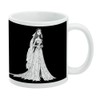 Corpse Bride Logo and Silhouette Ceramic Coffee Mug, Novelty Gift