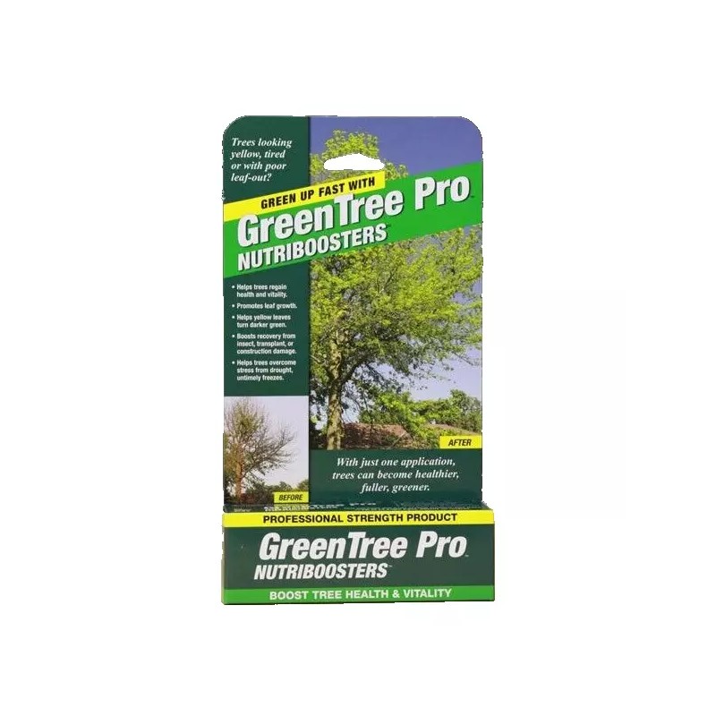 Arbor Systems GreenTree Pro Nutriboosters 0-15-0 20.5g chlorosis iron green