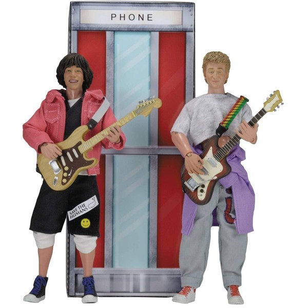 NECA Bill & Ted's Excellent Adventure 8" Clothed Figure (2