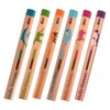 Tombow KB-KHNWD2B Hello Nature Children's Soft Lead Pencils, 2B, Whitetail