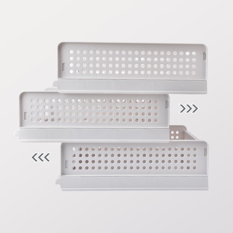 Stackable Storage Basket Plastic Large Open Drawer Wardrobe Cloth Container