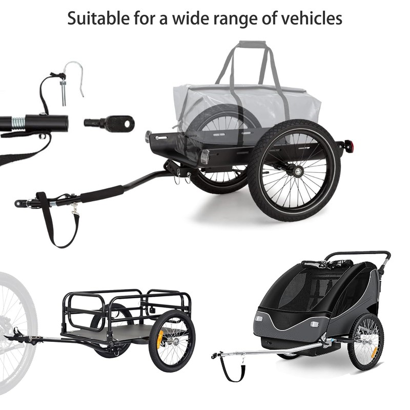 Bicycle trailer coupling dog bicycle trailer accessories bicycle trailer accessories
