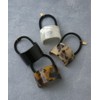 VingTAINE H-566-BR Tortoise Shell Style Plate Hair Elastic Curve Type
