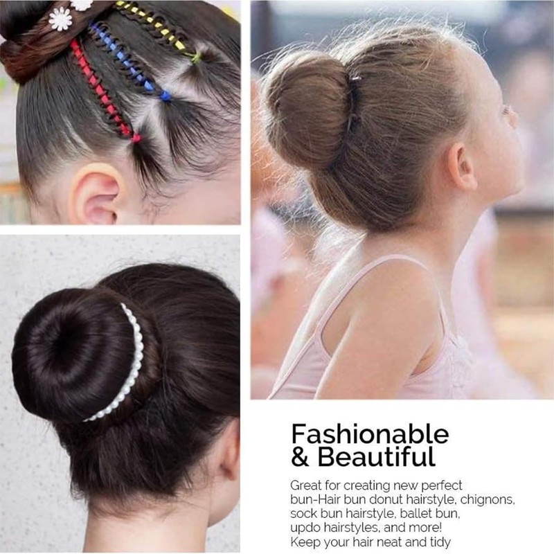 JYTDBCS Hair Donut Bun Maker, Ring Style Bun, Bun Rings
