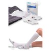 Covid Stockings Knee Open Toe, Regular White