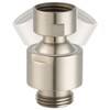 Hibbent All Metal Shower Head Swivel Ball Joint Adapter, Conector