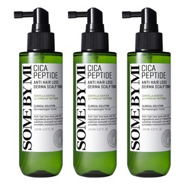Some By Mi Cica Peptide Anti-Hair Loss Derma Scalp Tonic, 150ml, 3 pieces / 썸바이미 시카 펩타이드 안티 헤어로스 더마 스칼프 토닉, 150ml, 3개