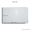 EPOSGEAR® A4/C4 White All Board Calendar Card Envelopes Peel &
