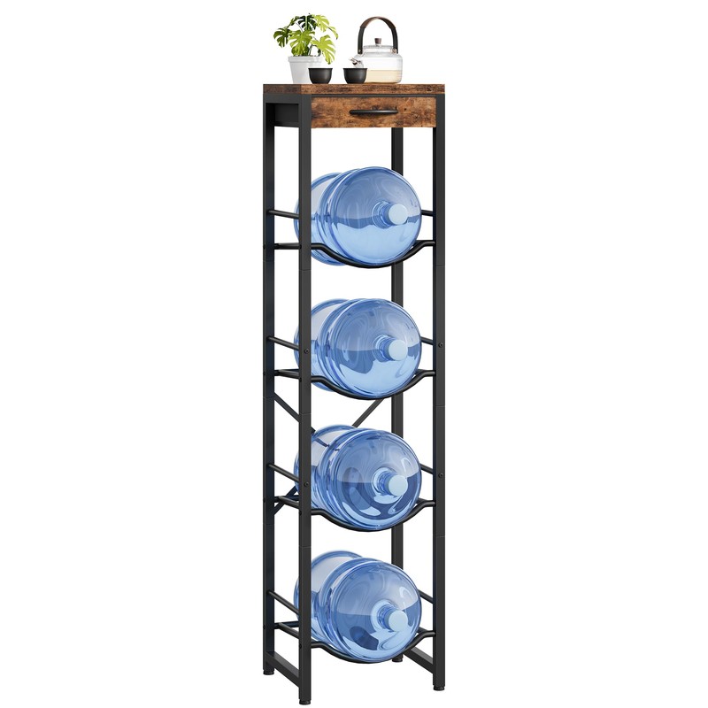CHOEZON 5-Gallon Water Jug Holder, Water Bottle Holder, 4-Tier Kettle