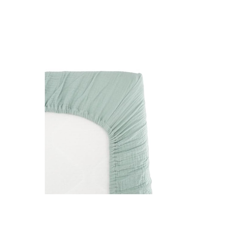 DOMIVA Celadon Cotton Gauze Changing Mat 50 x 75 cm