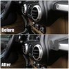 X AUTOHAUX Car CB Radio Microphone Holder Car Mounting Bracket