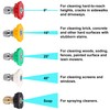 FIXFANS Pressure Washer Wand 45 Degree, Curved Extension Wand 15