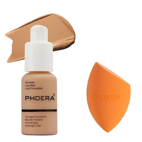 ABRUS® - Foundation, Full Coverage Foundation, Soft Matte, Foundation Makeup