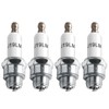 UYUYong Set of 4 Rj19Lm Spark Plug Lawn Mower Spark