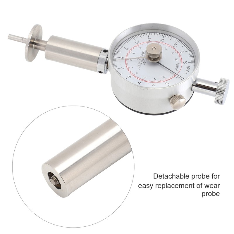 GY‑1 Pointer Fruit Hardness Tester Portable Fruit Firmness Penetrometer Sclerometer