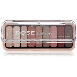 essence cosmetics The Rose Edition Eyeshadow Palette, No. 20 Lovely In Rose, Pink, Long-Lasting, Matte, Metallic, Natural, Shimmering, Colour-Intense, Vegan, Nano Particles Free (10 g)