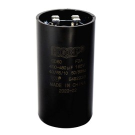 HQRP 400-480uf 165V Start Capacitor Compatible with AC Electric Motor Start HVAC Blower Compressor Pump 400-480MFD CD60 UL Listed