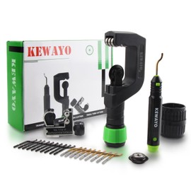 KEWAYO Pipe Cutter Set 5-50 mm with Deburring – Versatile Pipe Cutter for All Common Metals such as Stainless Steel, Copper, Aluminium, Steel or Plastic (e.g. PVC & PE) Also as a Composite Pipe