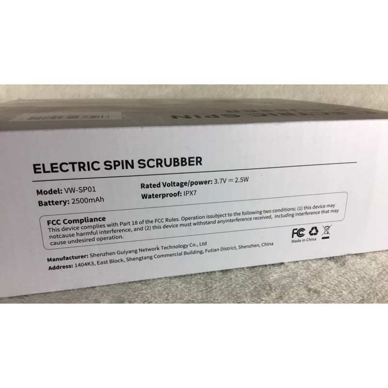 Voweek Electric Spin Scrubber Cordless Power Cleaning Brush | VW-SP01