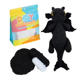 YOYOExment Beginners Crochet Kit for Adults,Learn to Crocheting Animals with Step-by-Step Video Tutorials, Exclusive Crochet Kit for Beginners,Beginning Knitting Starter Kit(40%+ Yarn)