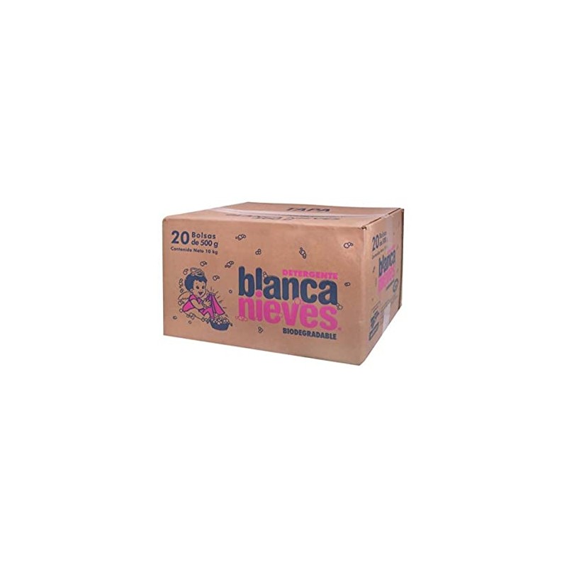 Pack de 20 Detergente Blanca Nieves de 500 Gr