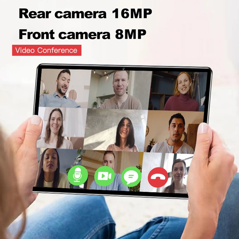 Tablet 8GB+256GB 10.1 inch Screen 5G Calling Snapdragon 888 Processor