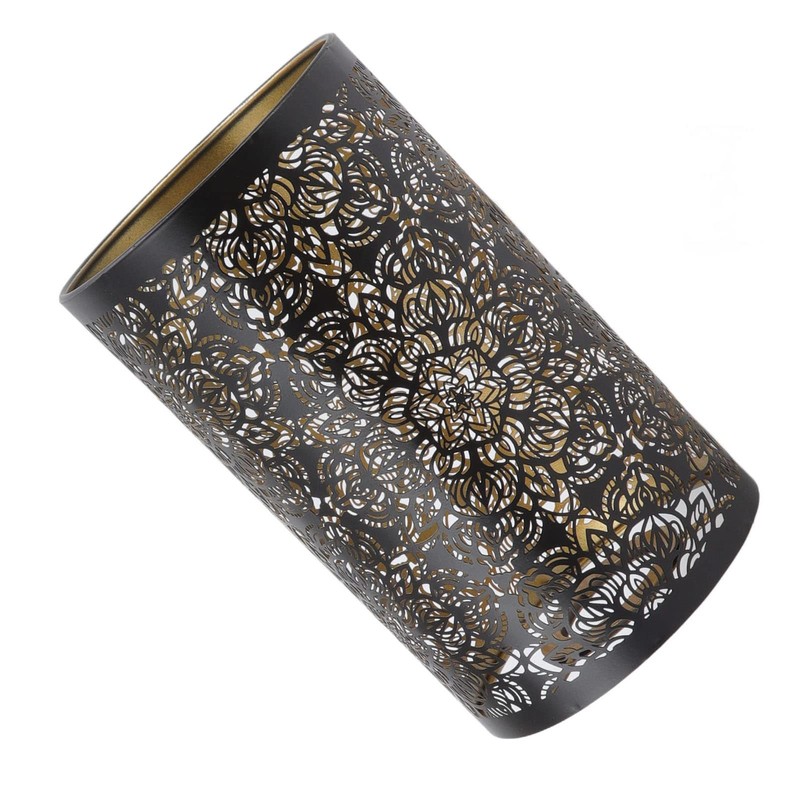 Small Lampshade, Detachable Metal Lampshade Wrought Iron for Table