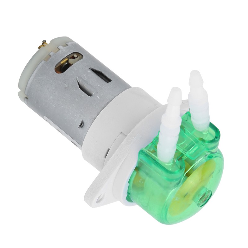 DC Peristaltic Liquid Mini Pump Dosing Water with Silicone Tube