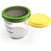RSVP International Kitchen Collection Multi-Function Zester/Grater, Airtight and Leak Proof