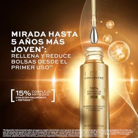 L'BEL - Concentré Sérum Contorno de Ojos Intensivo 15 g, 15% Complejo Antiedad Ojos, Sérum Antiarrugas, Aporta Firmeza y Disminuye Ojeras, Reduce Ojer
