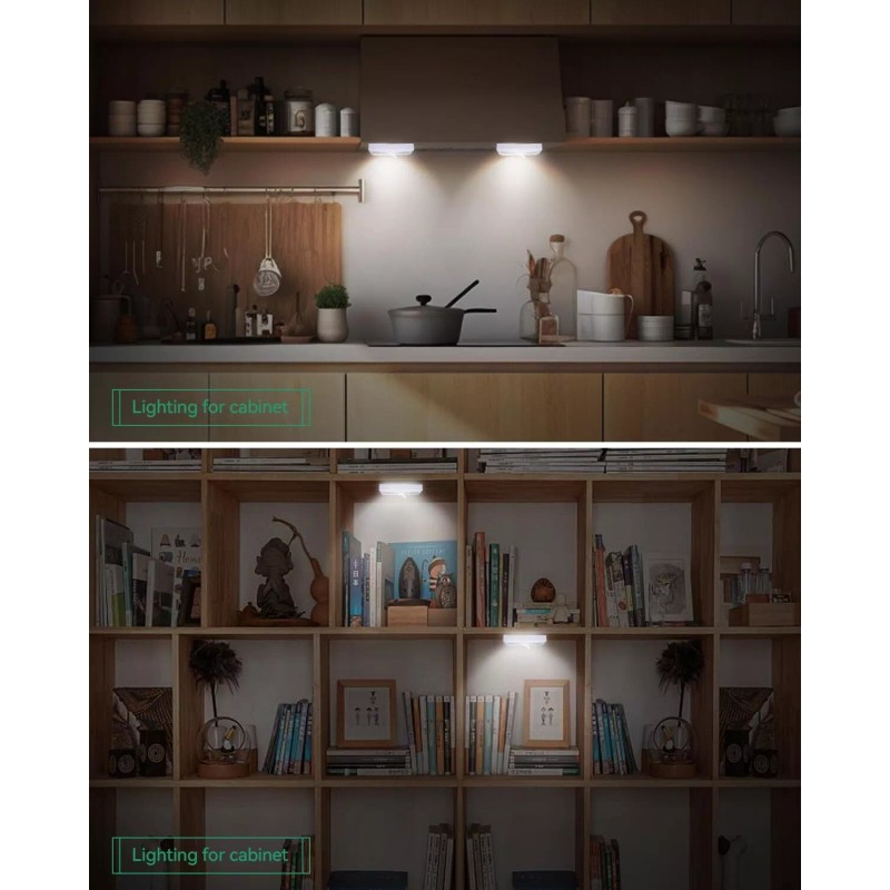 VIBELITE Closet Light Battery Operated Switch Light Tap Light Touch