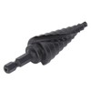 Cone Cutter, Step Drill Bit For Metal,HSS Spiral Groove Pagoda