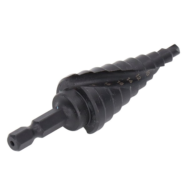 Cone Cutter, Step Drill Bit For Metal,HSS Spiral Groove Pagoda