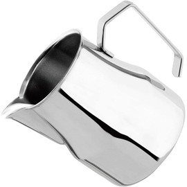 VIA CREMA Milk Jug Stainless Steel Milk Jug Special Latte Capuccino Art Spout - Made in Italy by Motta (1000 ml)