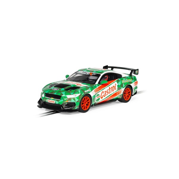 Scalextric C4327 Ford Mustang GT4 - Castrol Drift Car Cars - World Sport Champ/Endurance