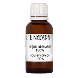 BINGOSPA Anti-Ageing Nourishing Abessinian Oil for Skin Improvement, Skin Moisturising, Skin Hydration and Skin Elasticity, Hair Care for Dry Hair, Hair Tips 30 ml