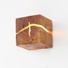 Cracked Wood Grain Wall Lamp Wall Light Bedroom Bedside Night