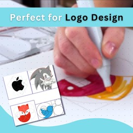 Bundle Deal - All Three CLPA Fibonacci Golden Drawing templates for Perfect Graphic Design, Art Project or Logo Development.