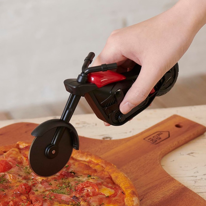Chatani 870-102 Pizza Cutter Motorbike W 1.8 x D 8.7