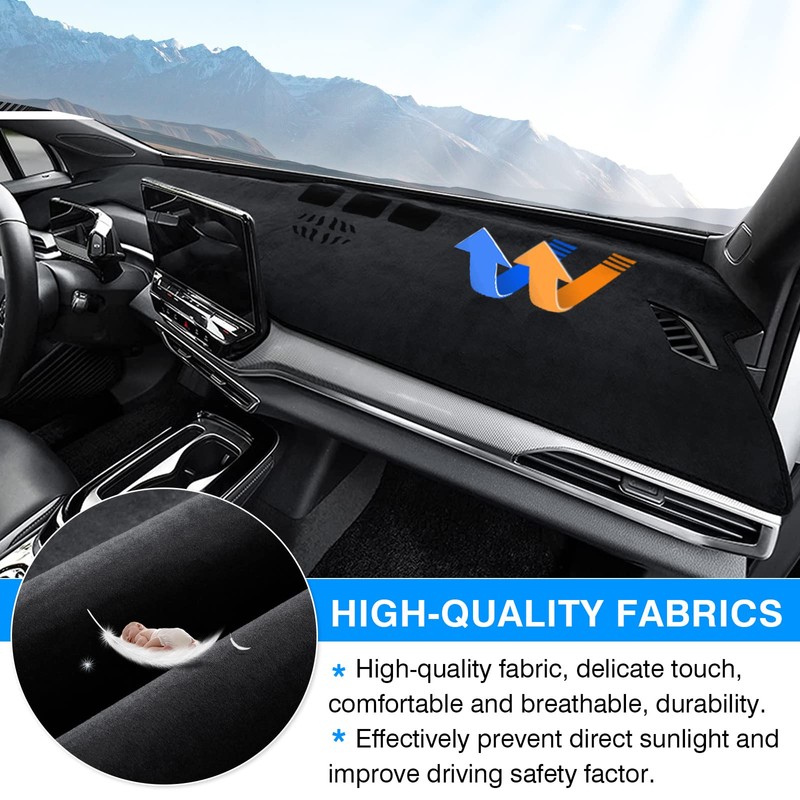 Autorder Dashboard Cover Mat for Volkswagen ID.4 VW ID4 2021-2025
