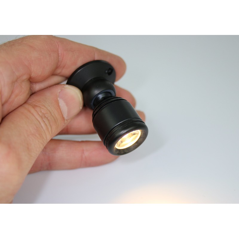 Micro Pivoting LED Spotlight - 1 Watt High Power LED