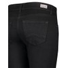 MAC Jeans Damen Carrie Pipe Straight Jeans, Schwarz (Black D999),