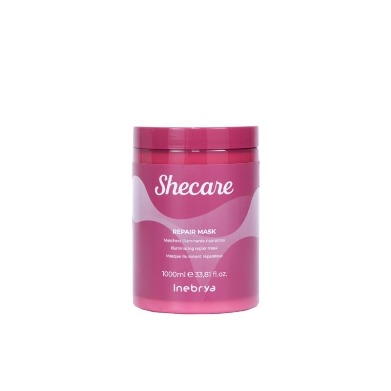 INEBRYA Shecare Repair Mask 1000 ml White Cream