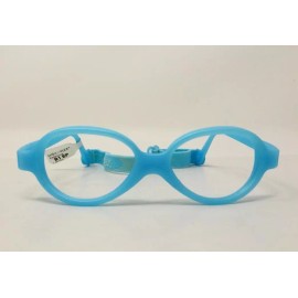 Miraflex Baby One 37 Kids Eyeglass Frames B1 EP Lt Blue Pearl 37/14