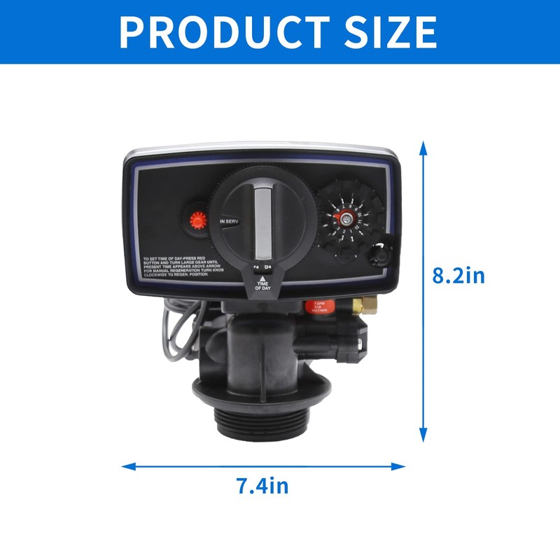 Hoypeyfiy 5600 Water Softener Timer 12-Day Timer Control Valve for
