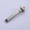 DEOLER Brushed Nickel Tub Spout, 180° Rotation Bathroom Folding Spout