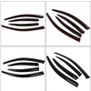 4PCS Side Window Visor Vent Rain Guard Deflector Replacement for